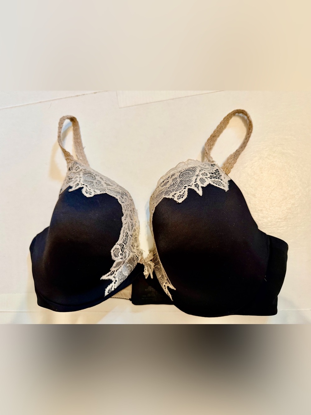 Lot of 2 (two) Modern Movement by Dillard’s 34C bras, black & charcoal.